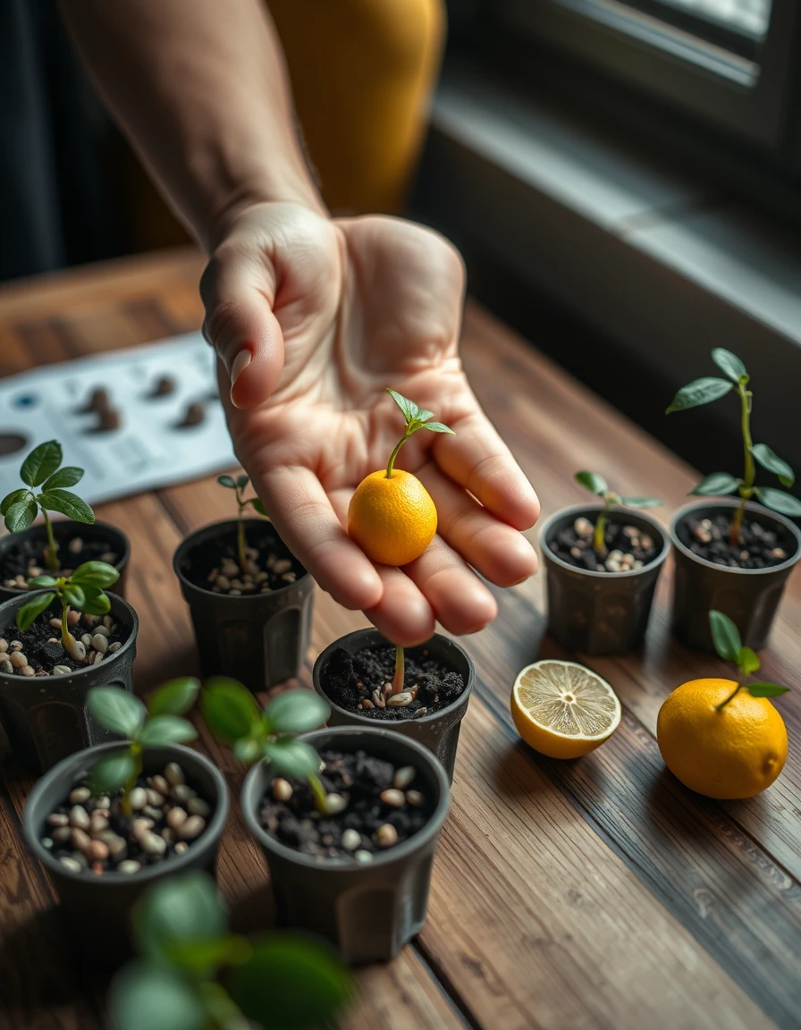 Como fazer mudas de citrus em casa capa