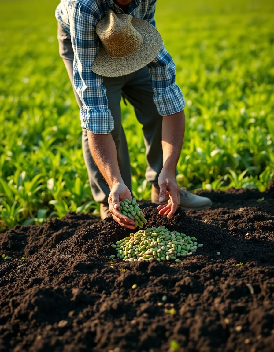 Adubacao verde economiza quanto em fertilizante capa