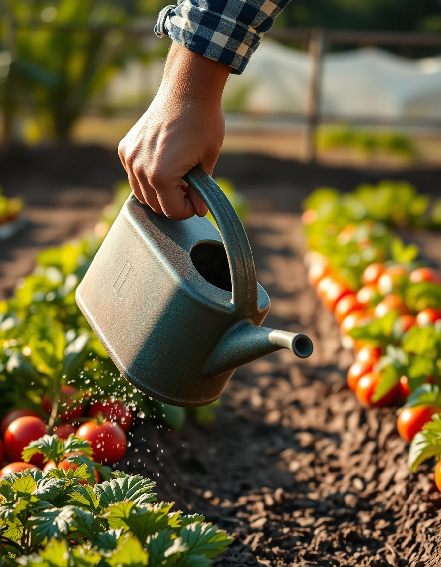 Quando irrigar horta para economizar agua capa